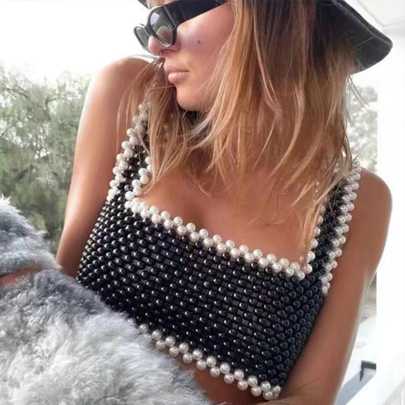PEARL HEAVY CROP TOP