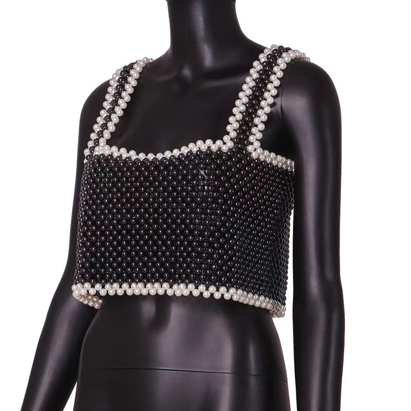 PEARL HEAVY CROP TOP