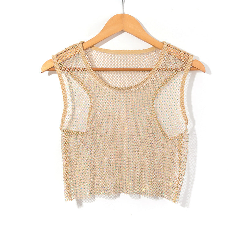 BLING STRAPLESS TOP