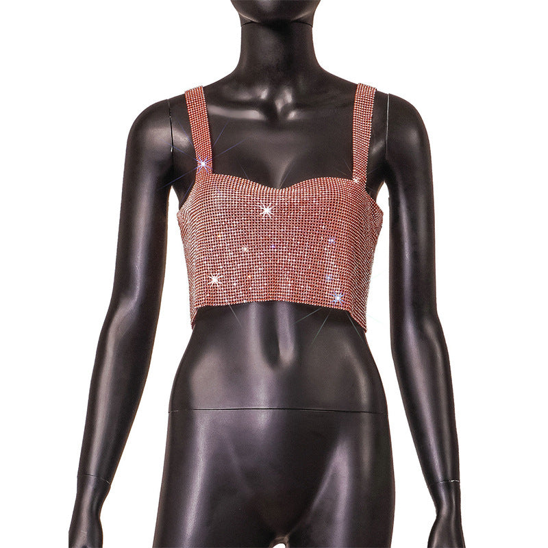 BLING SEQUIN CROP TOP