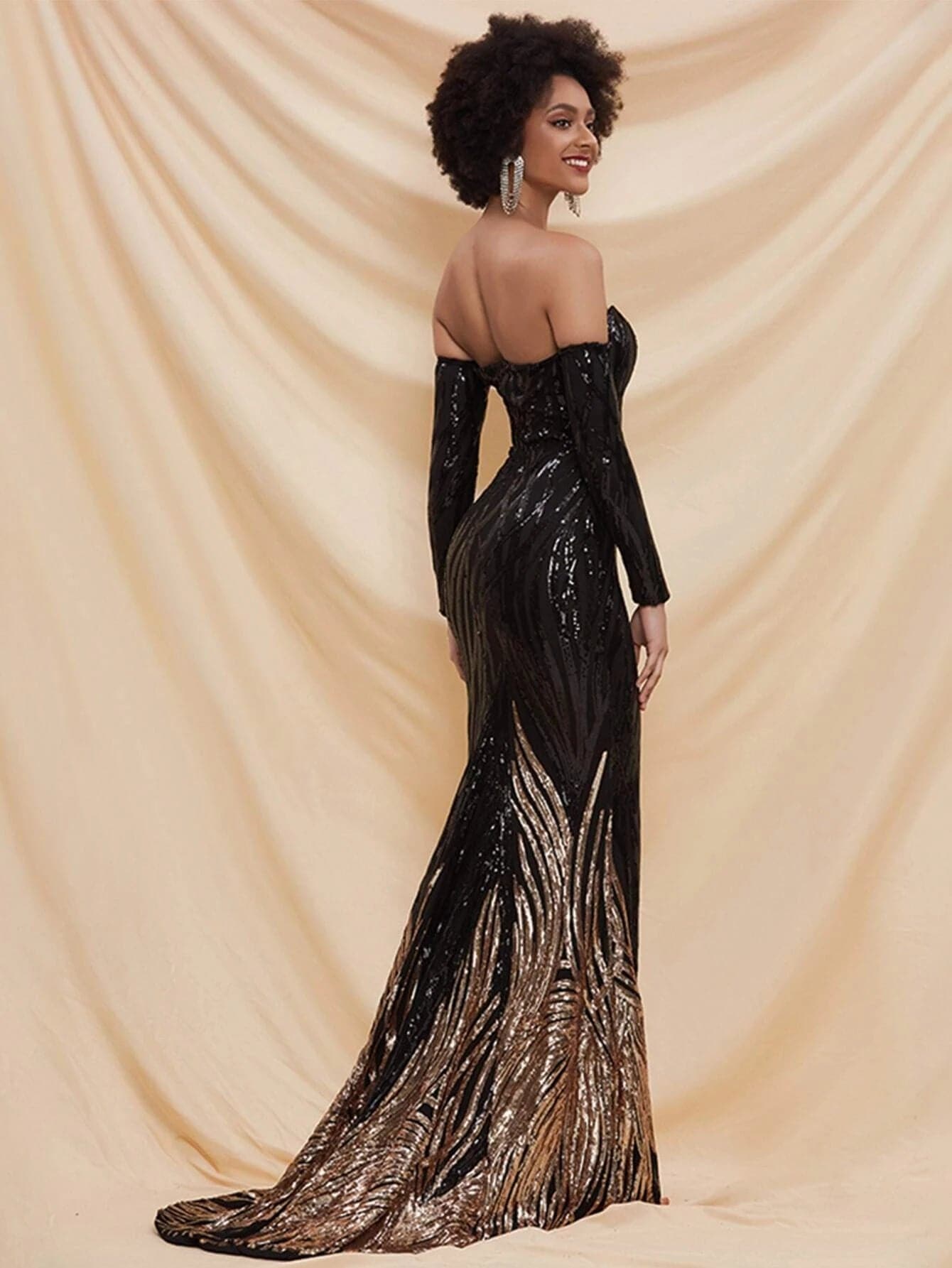 Mermaid Seuin Evening Dress