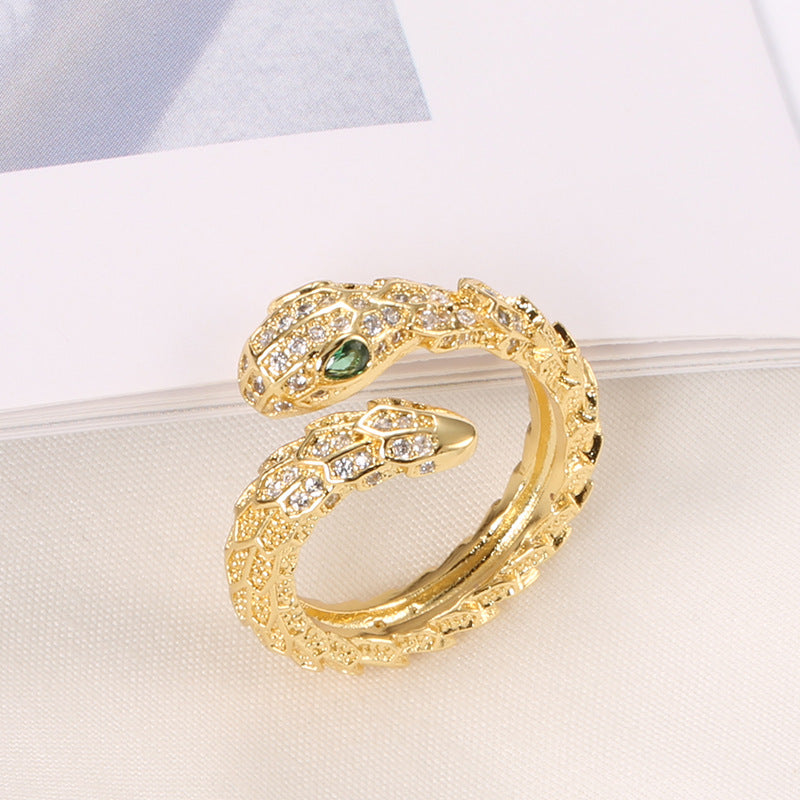SNAKE FLASHING RING