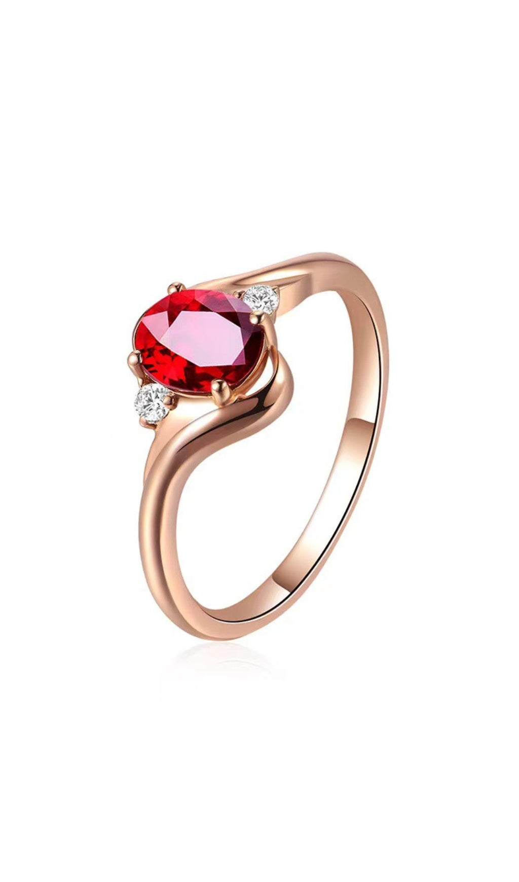 PIGEON BLOOD ADJUSTABLE RING