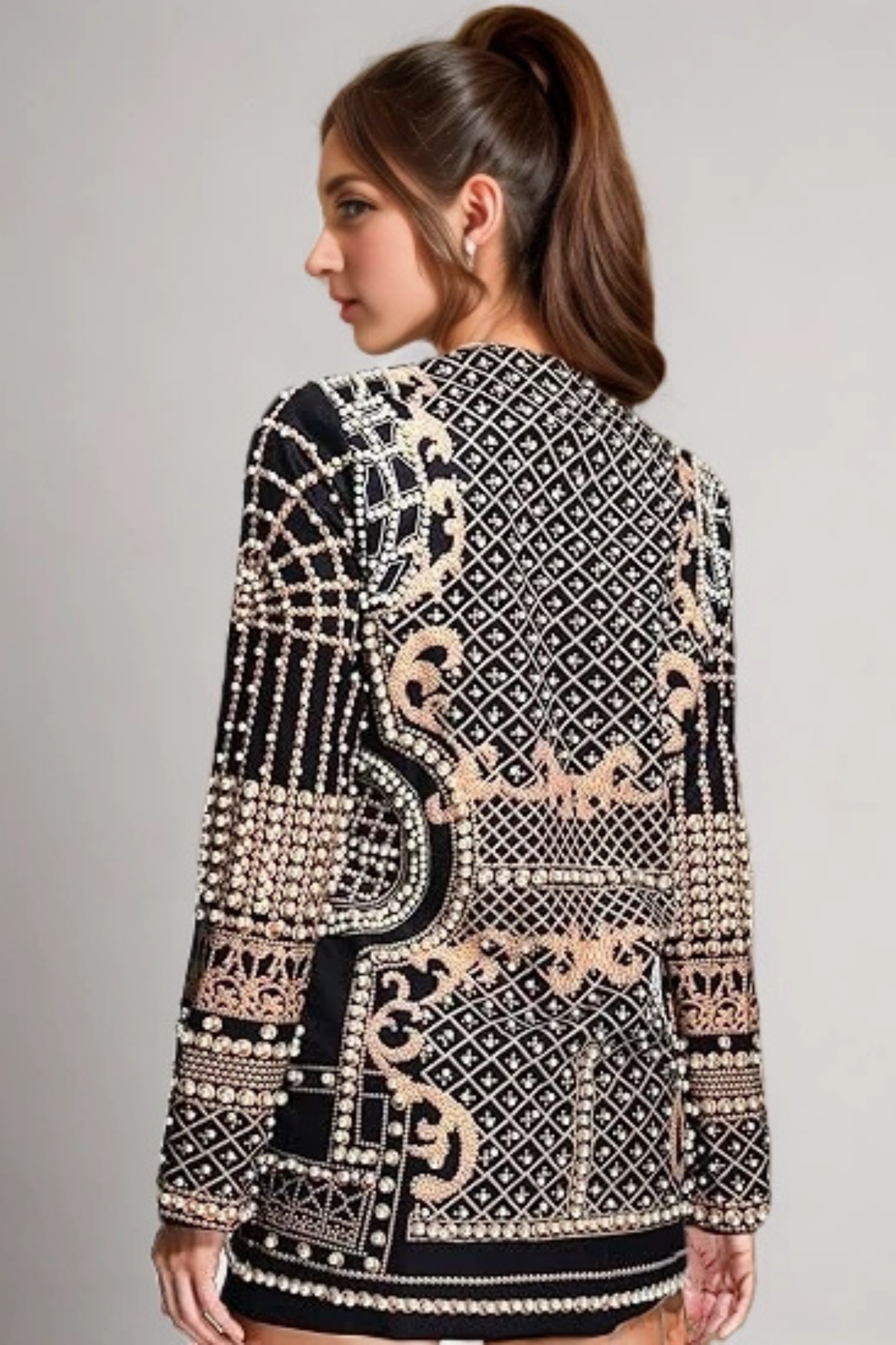 Bonnie Pearl Blazer mini Dress