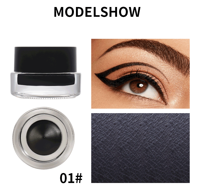 WATERPROOF AND SWEAT-PROOF TWO-TONE EYELINER