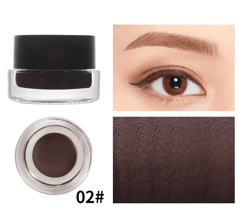 WATERPROOF AND SWEAT-PROOF TWO-TONE EYELINER