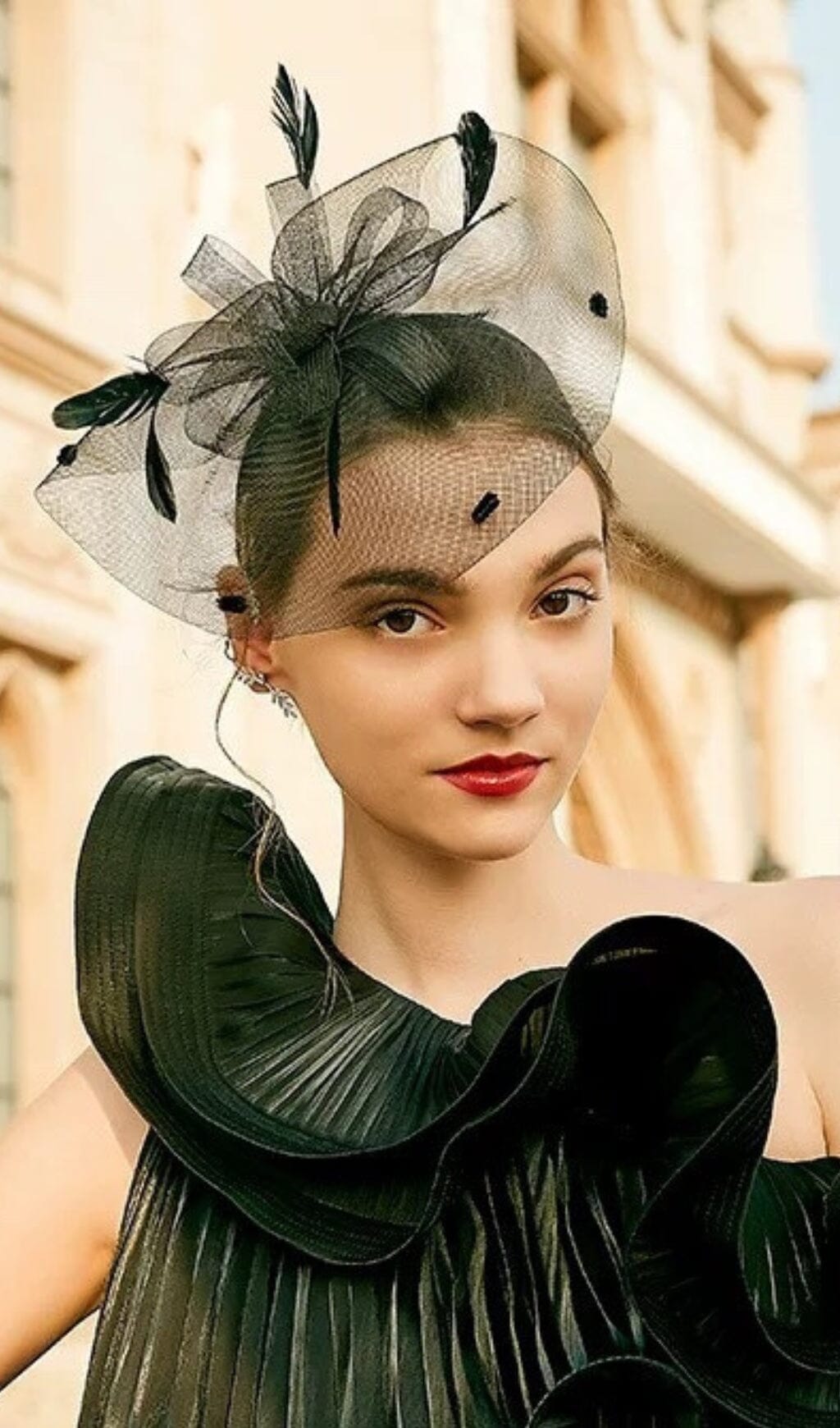 RETRO HEMP YARN FEATHER FASCINATORS styleofcb