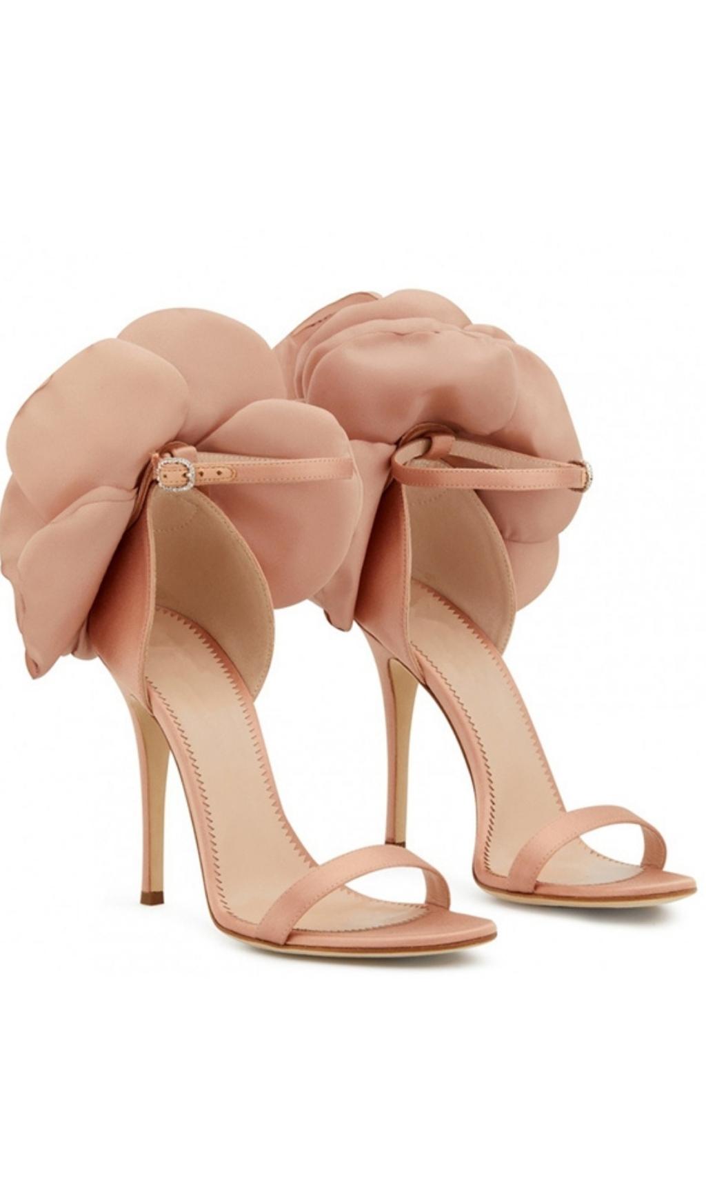 SEXY BIG FLOWER STILETTO HIGH HEELS Shoes styleofcb