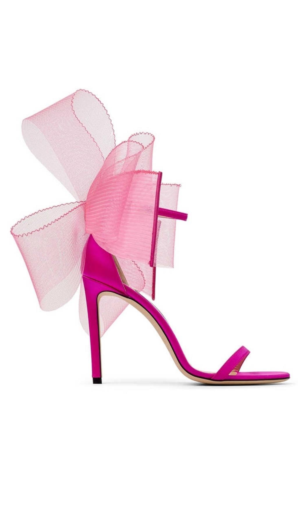BIG BOWKNOT STILETTO HIGH HEELS Shoes styleofcb 34 ROSE