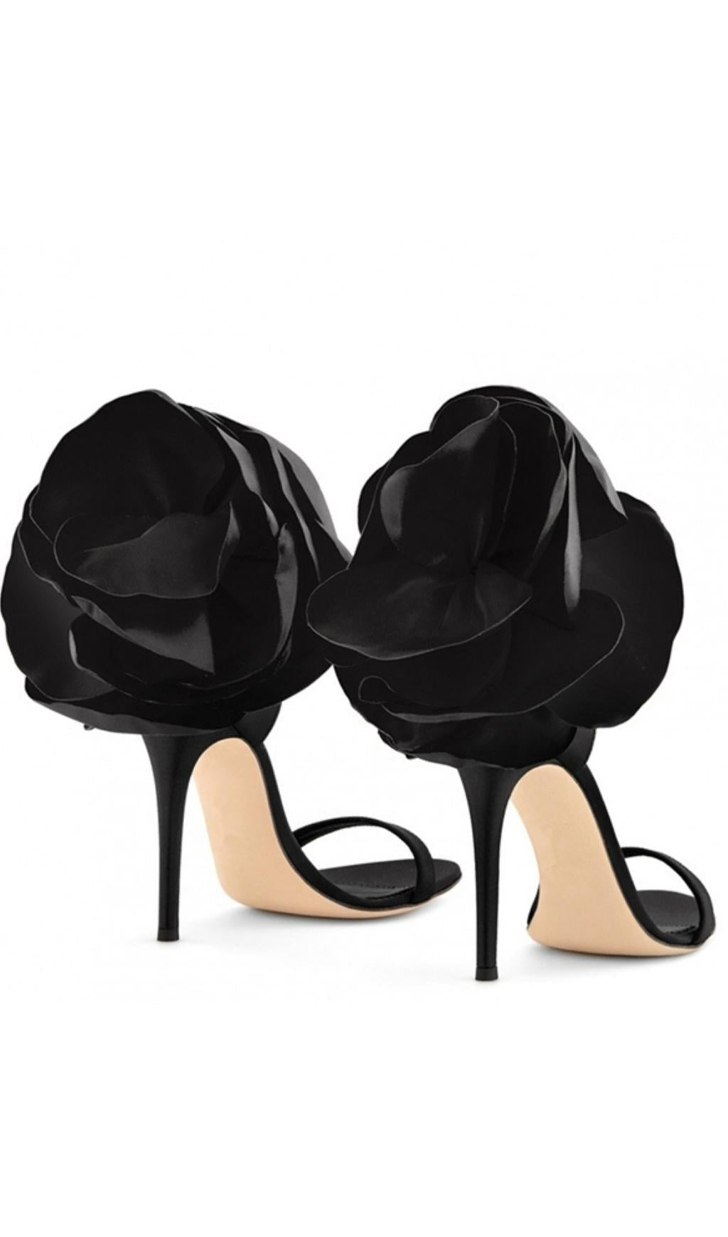 SEXY BIG FLOWER STILETTO HIGH HEELS Shoes styleofcb
