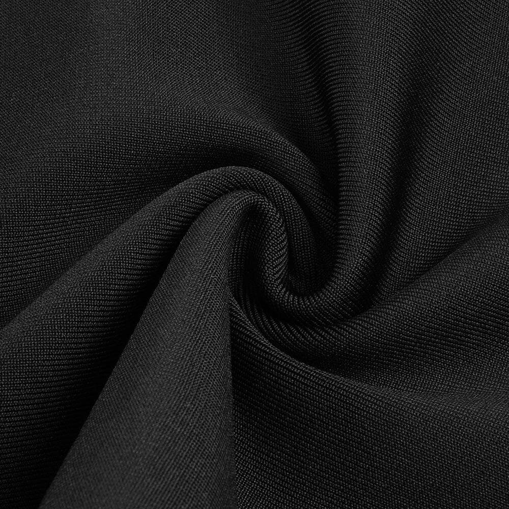 Crystal STRAPPY BANDAGE MAXI DRESS IN BLACK DRESS sis label