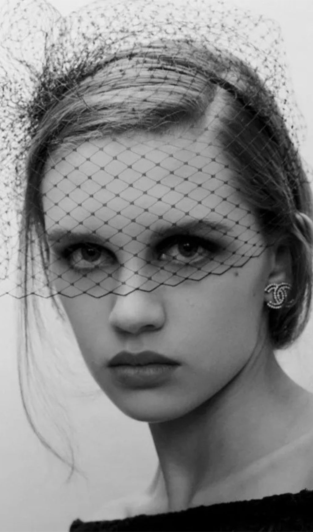 TOPPER MESH NET VEIL HEADBAND