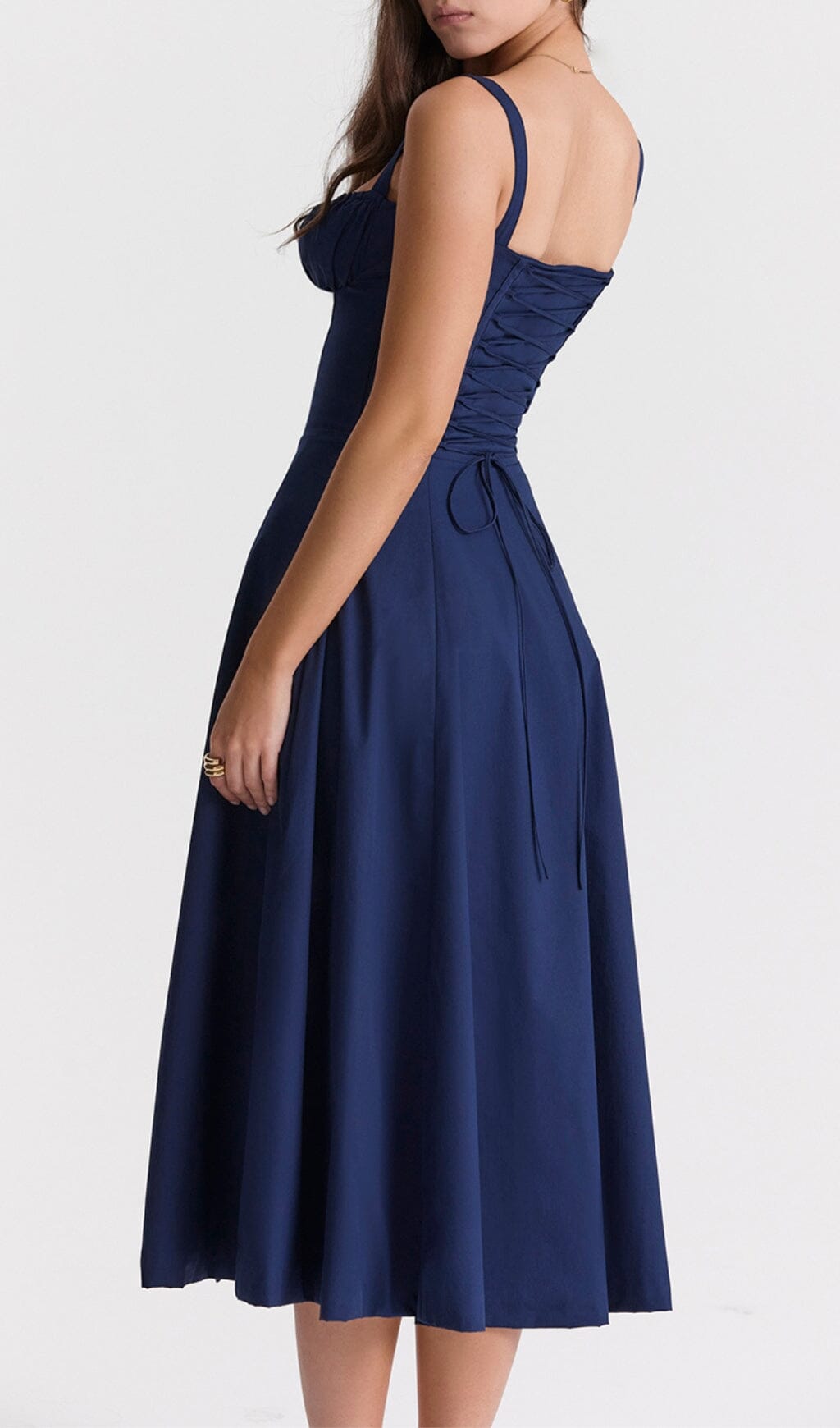 FRENCH NAVY BUSTIER SUNDRESS styleofcb