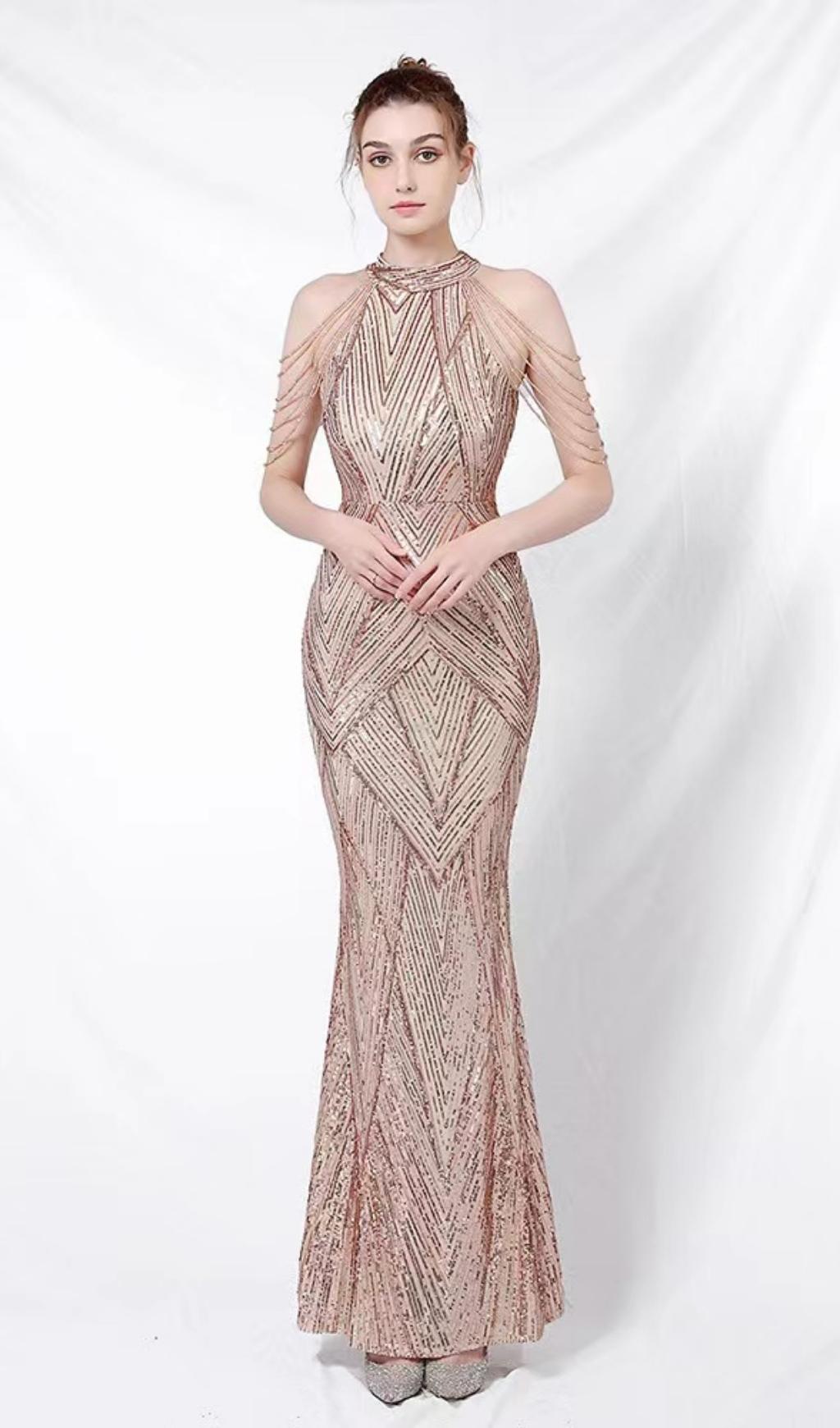 SEQUIN MAXI DRESS Dresses styleofcb