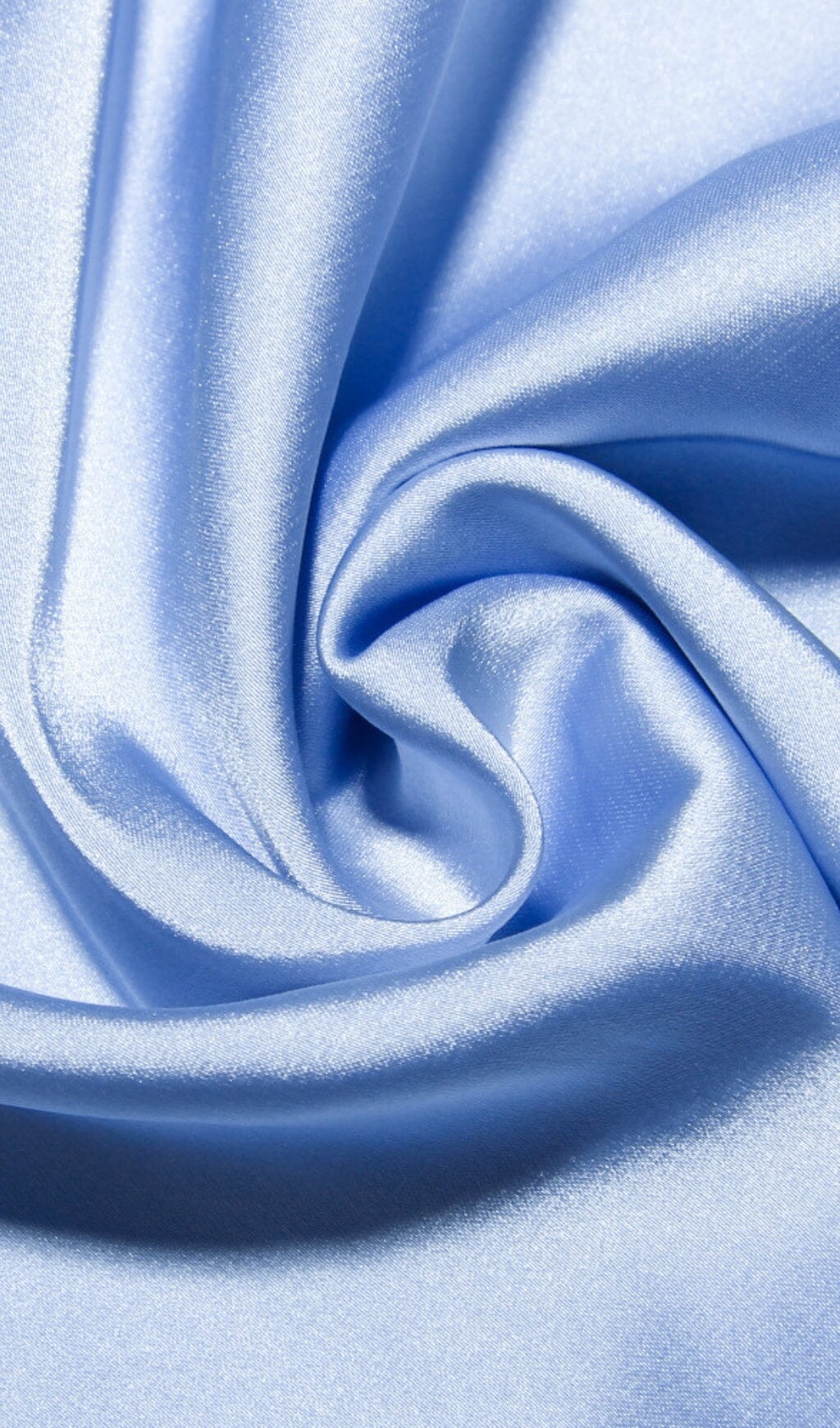 SKY SATIN CORSET MIDI DRESS styleofcb