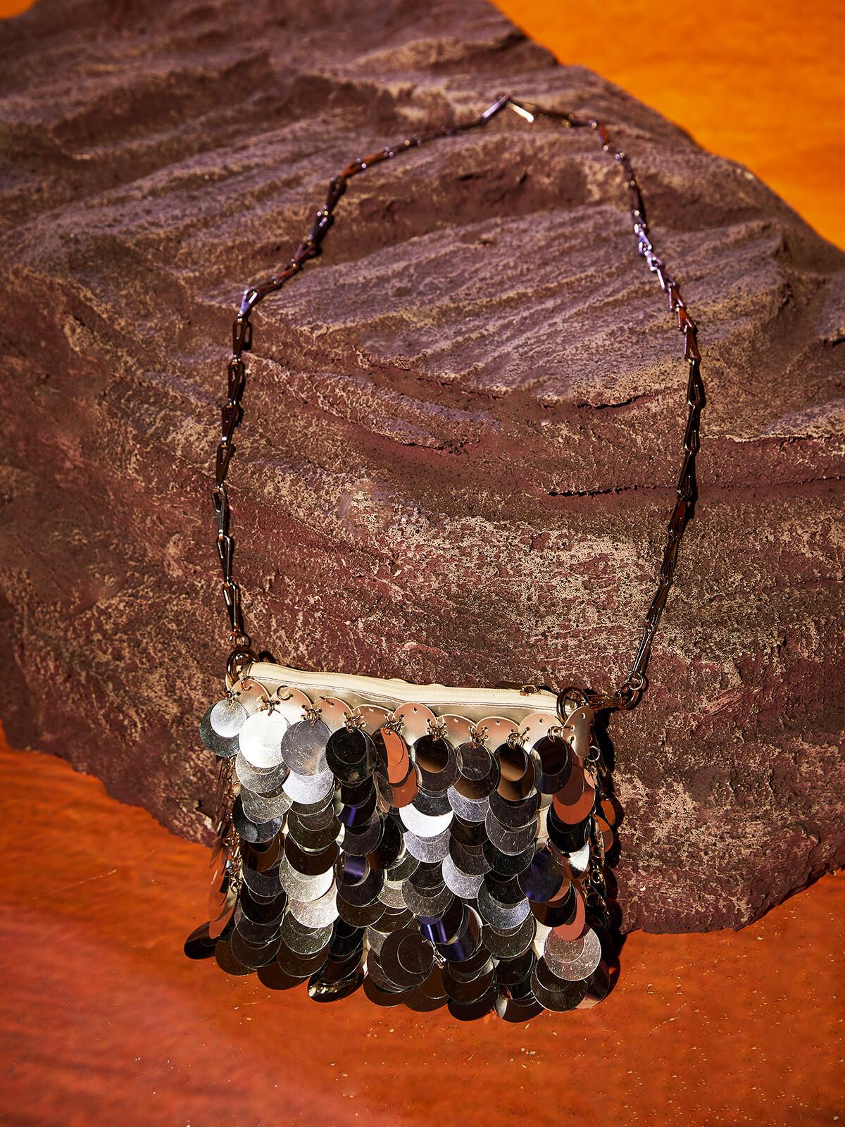 ALAYAH SPARKLE MINI SHOULDER BAG