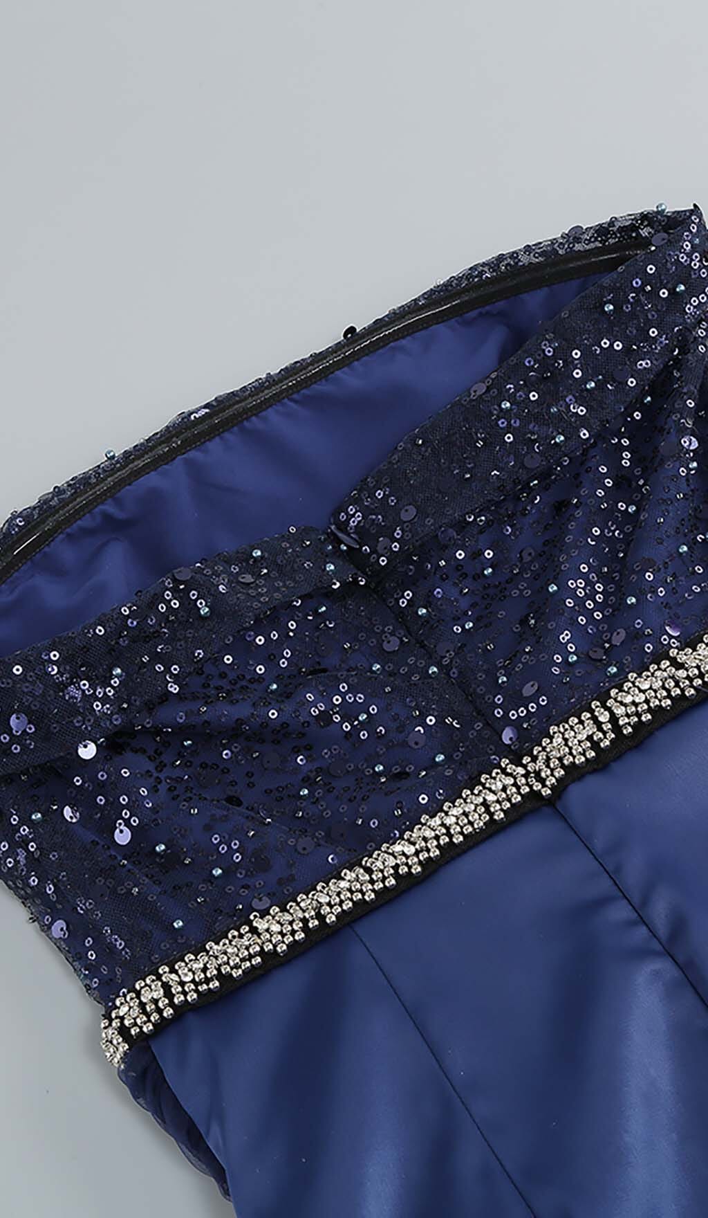 FEATHER SEQUIN MIDI DRESS IN PURPLE DRESS STYLE OF CB