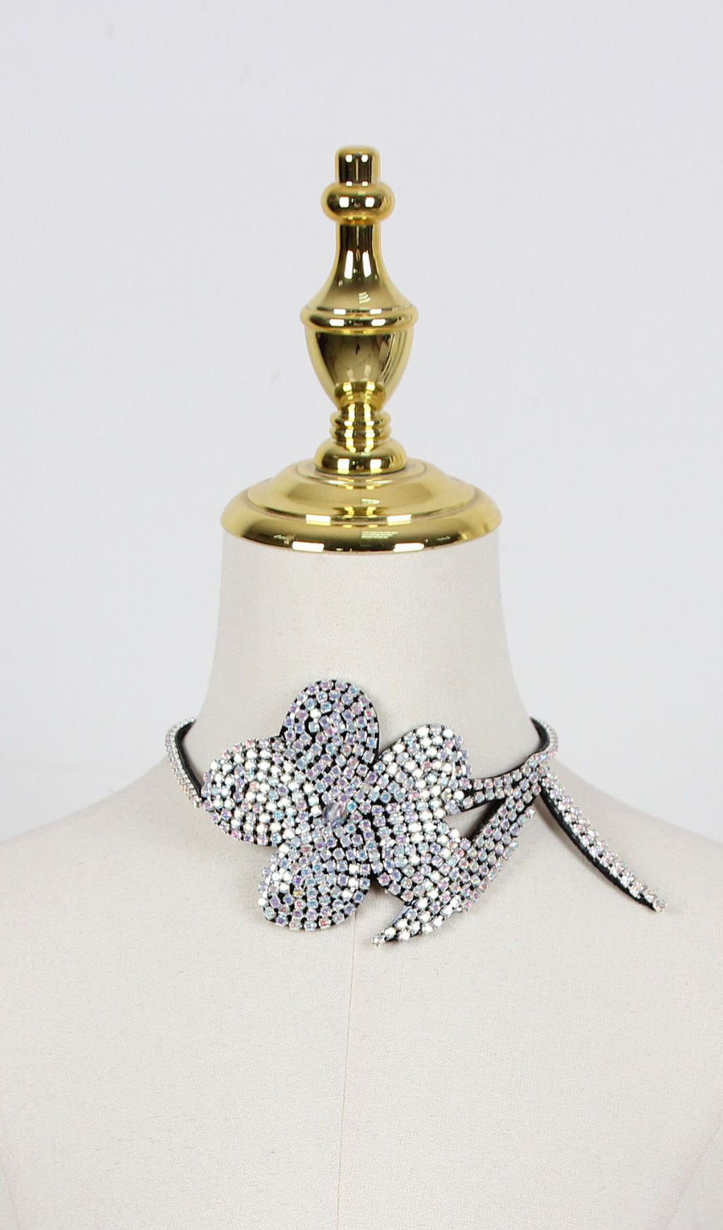 FLOWER DIAMOND NECKLACE Jewelry styleofcb B