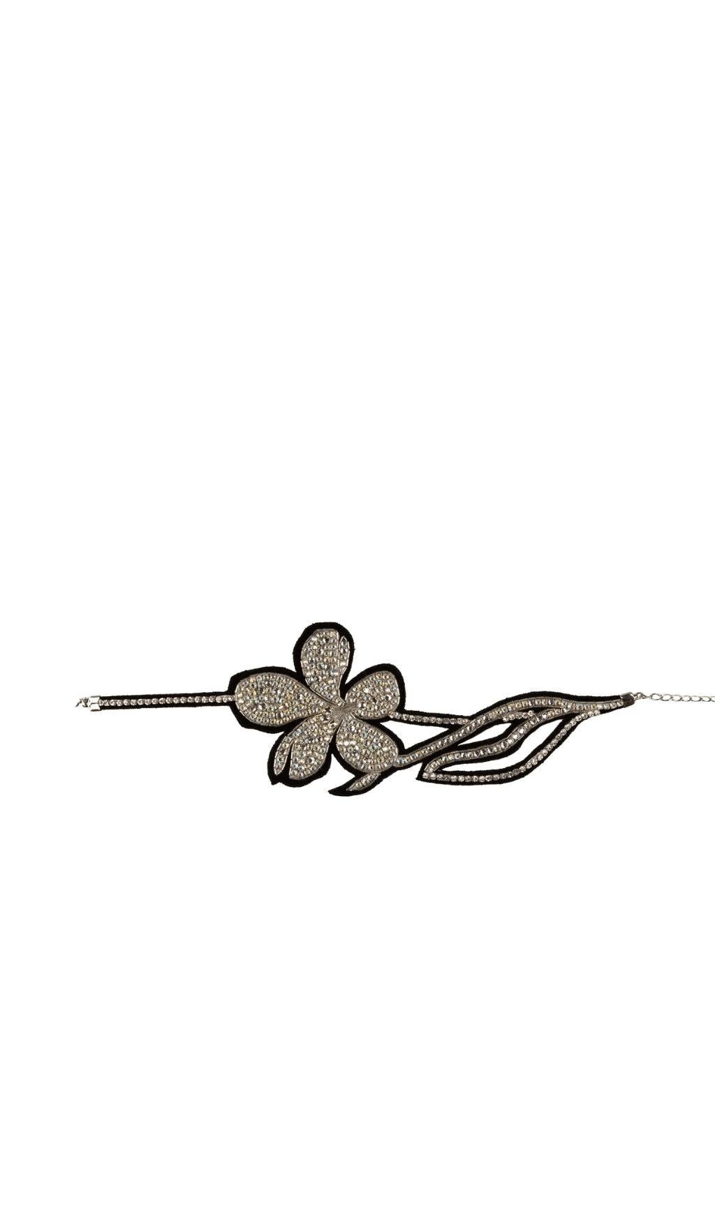 FLOWER DIAMOND NECKLACE Jewelry styleofcb A