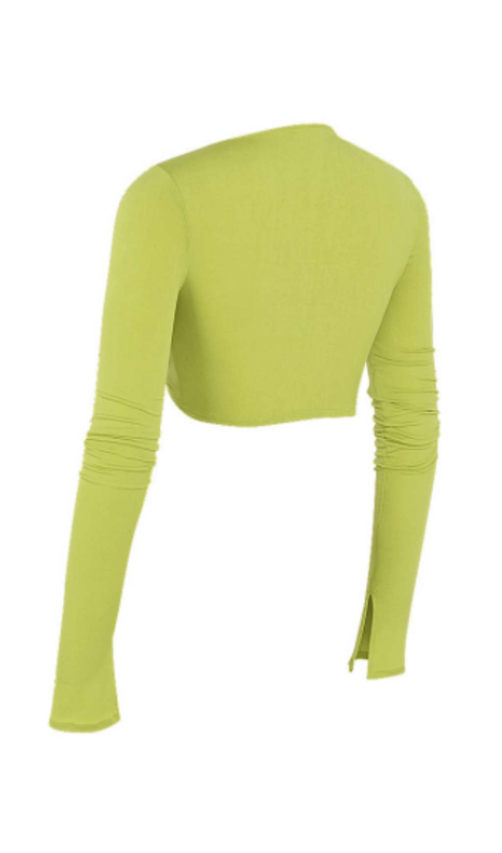 Hollow navel pleated top styleofcb