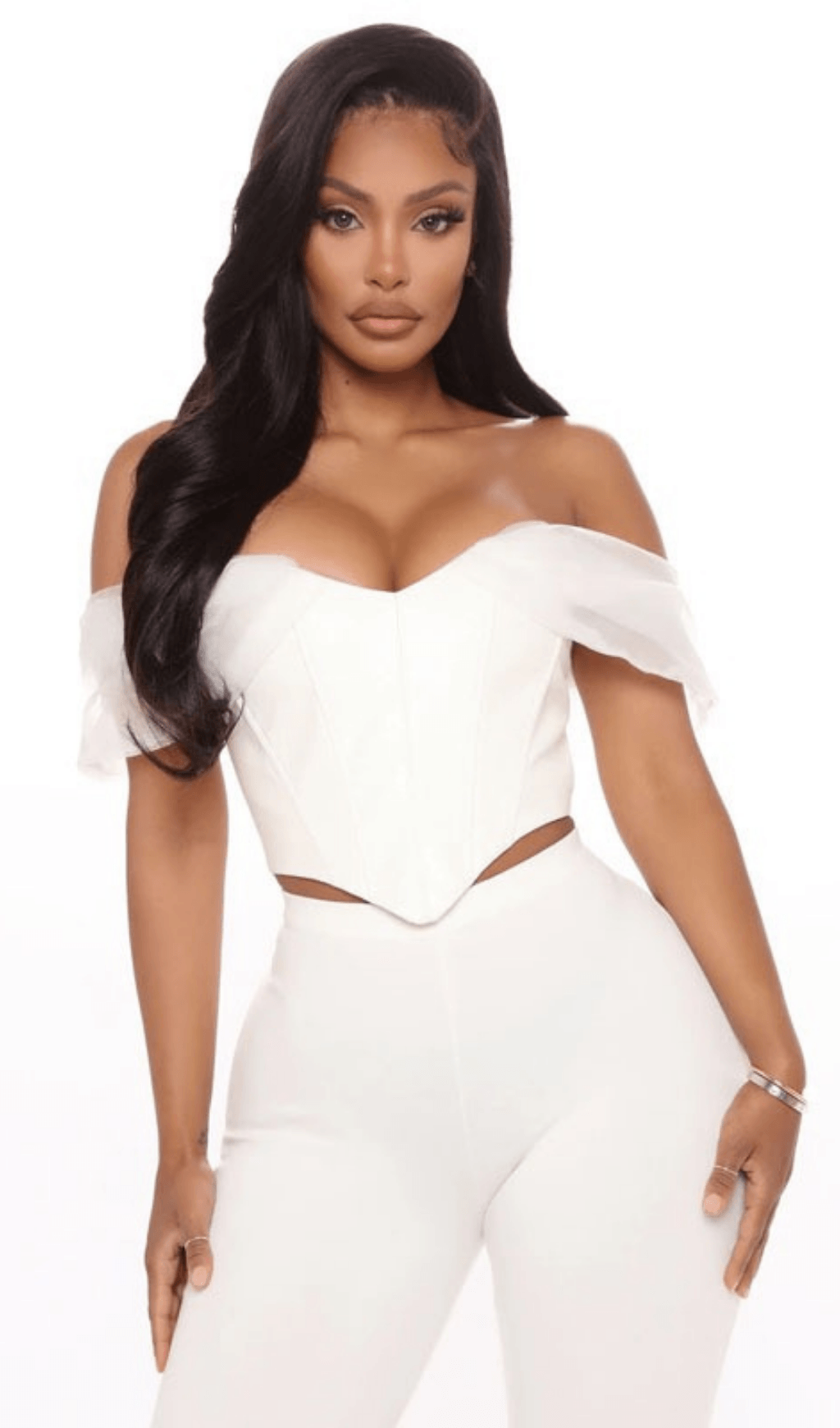 Leather slim camisole styleofcb
