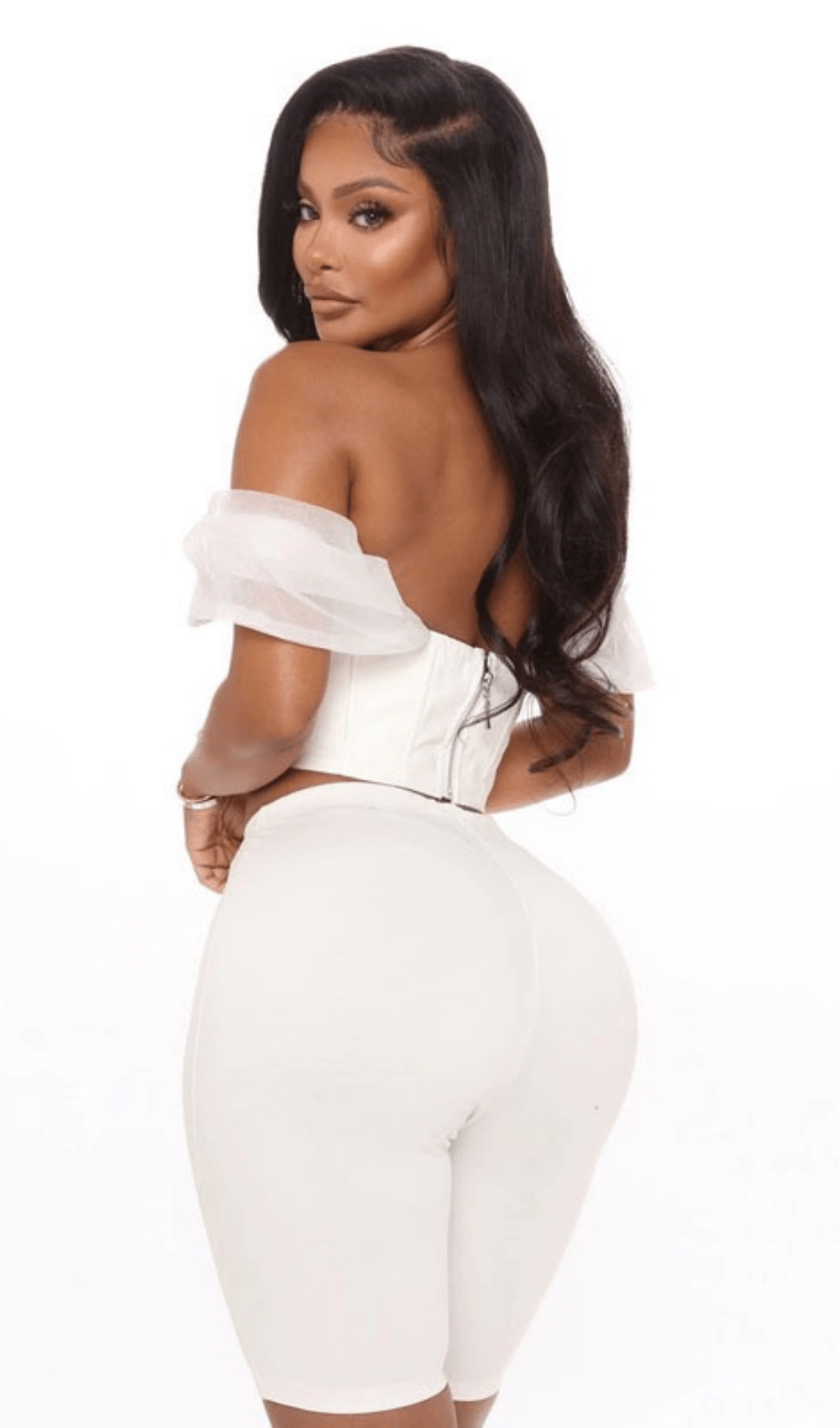 Leather slim camisole styleofcb