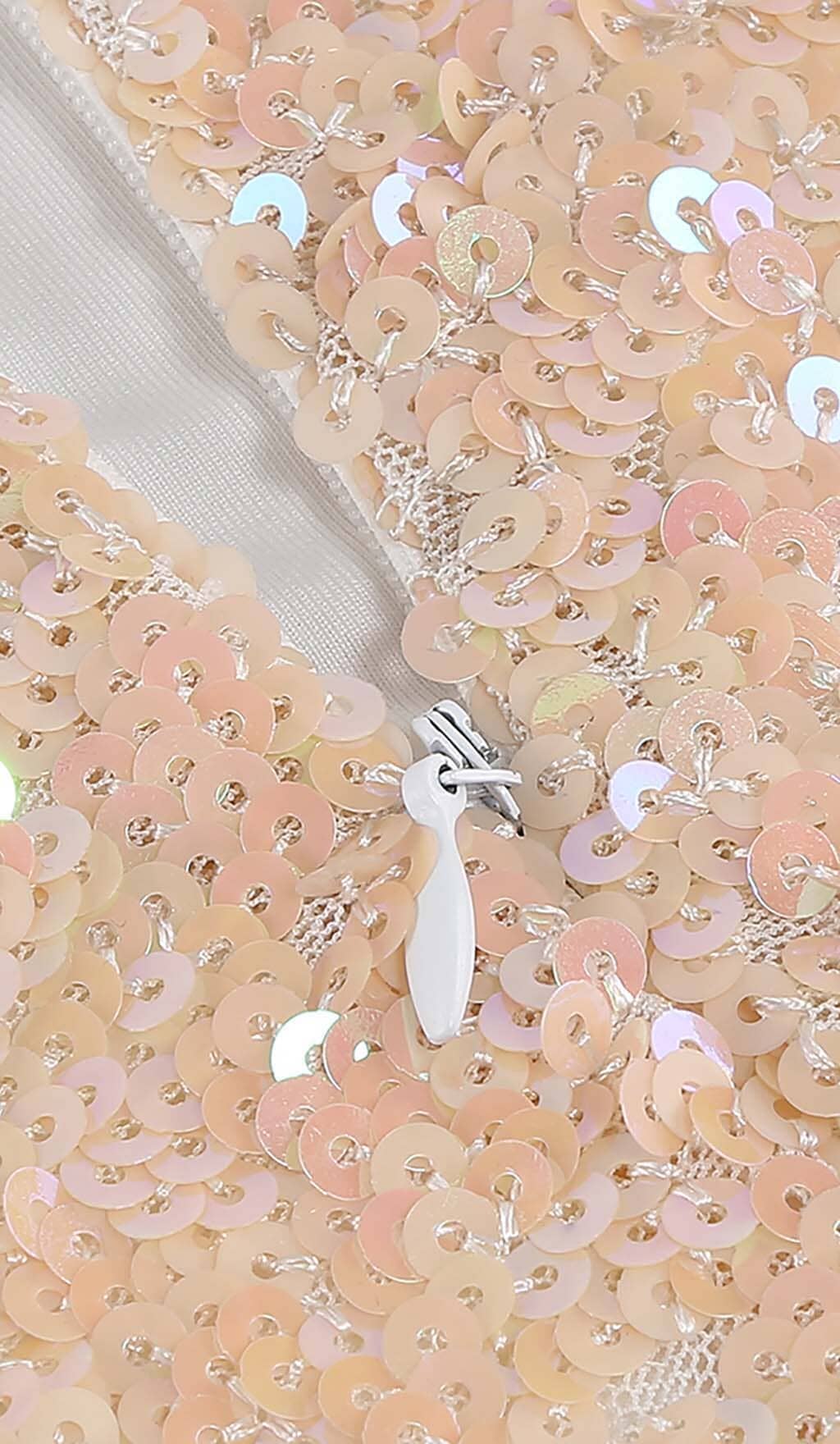 SPAGHETTI STRAP SEQUIN MIDI DRESS IN OMBRE PINK DRESS STYLE OF CB