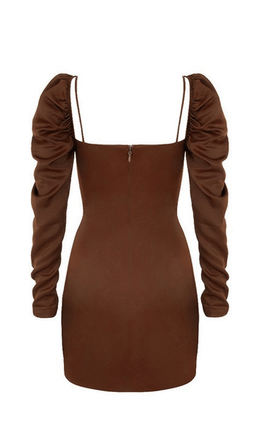 Square neck slim dress styleofcb