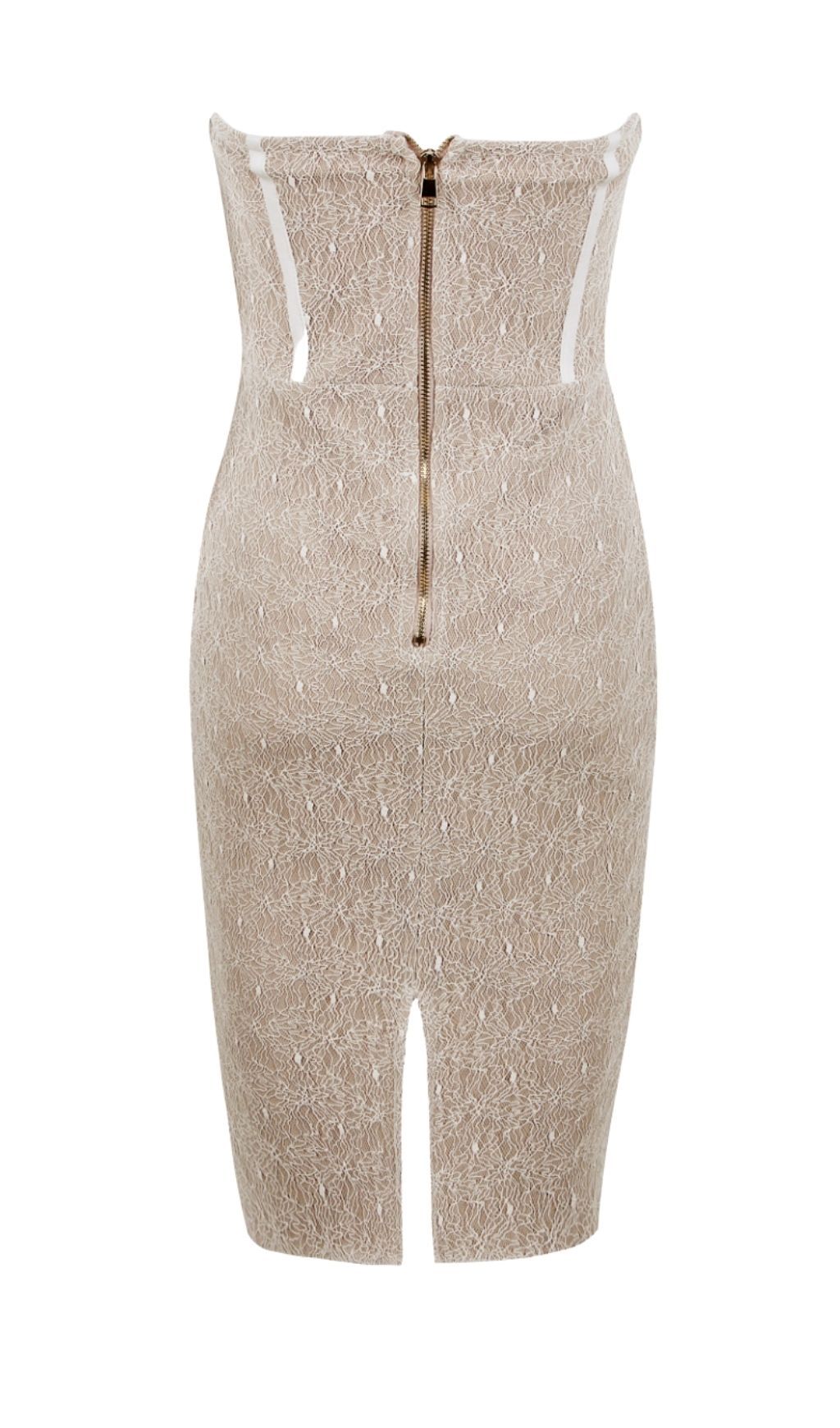 WHIRE LACE CROSET DRESS styleofcb