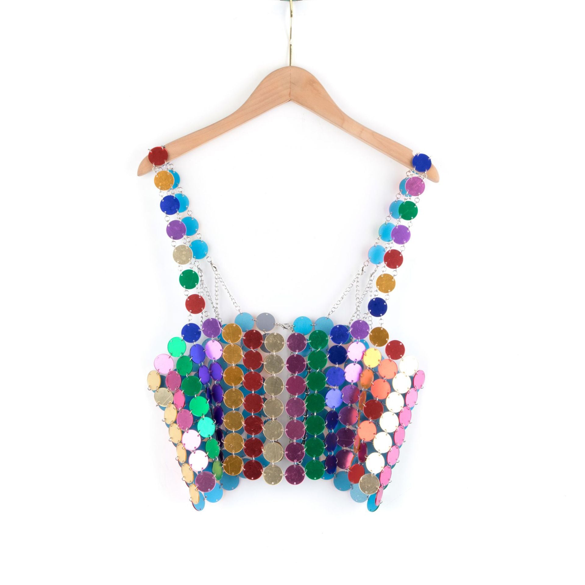 BLING STRAPPY CROP TOP