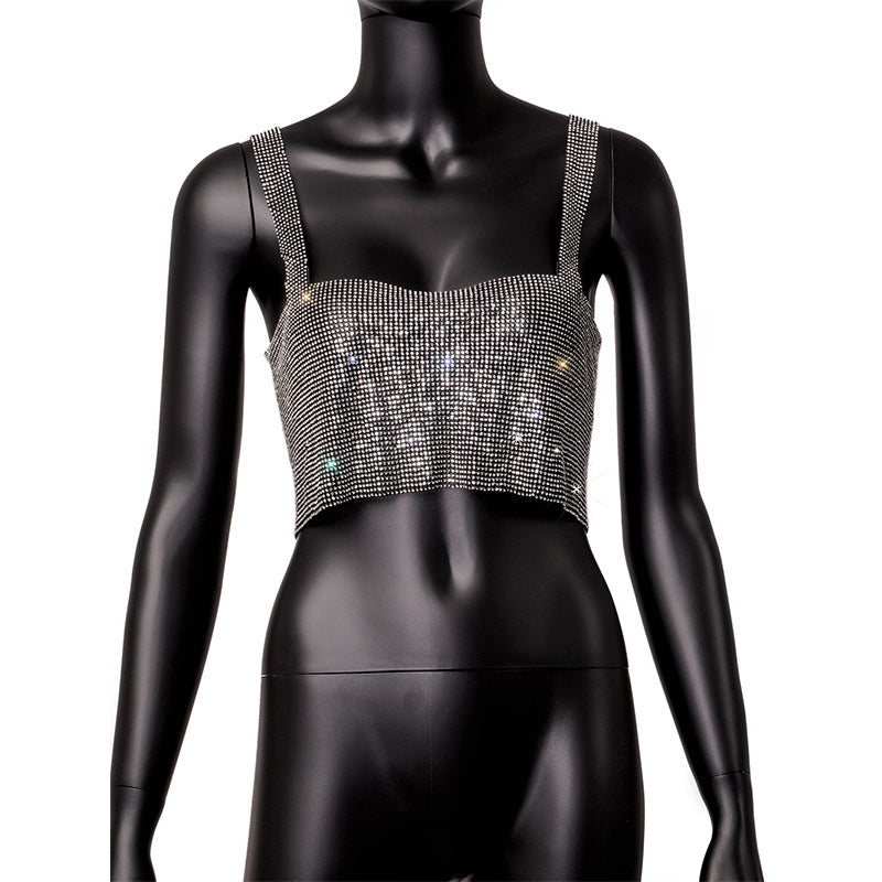 BLING SEQUIN CROP TOP
