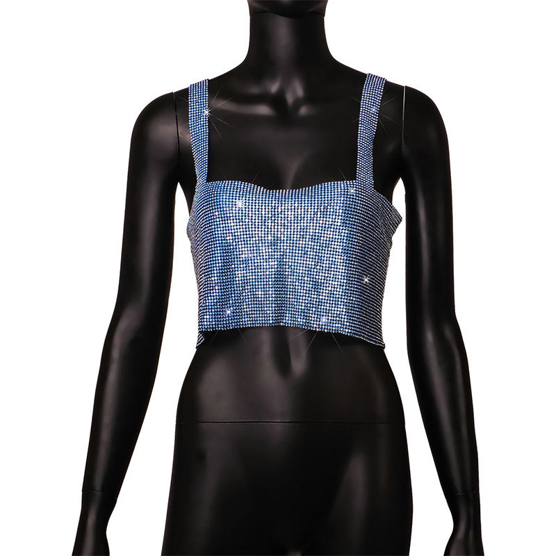 BLING SEQUIN CROP TOP