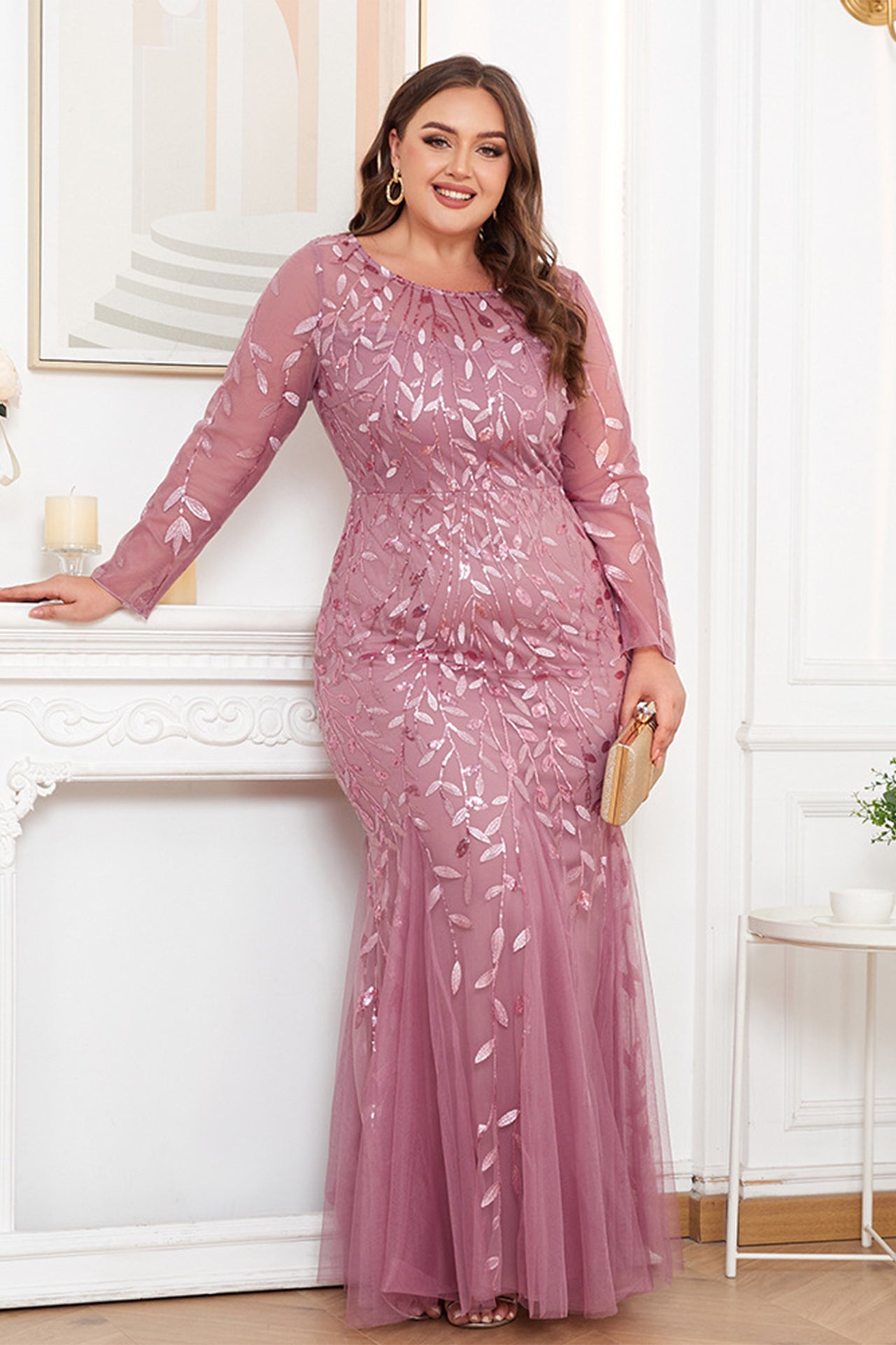 Octavia Embroidery Maxi Dress