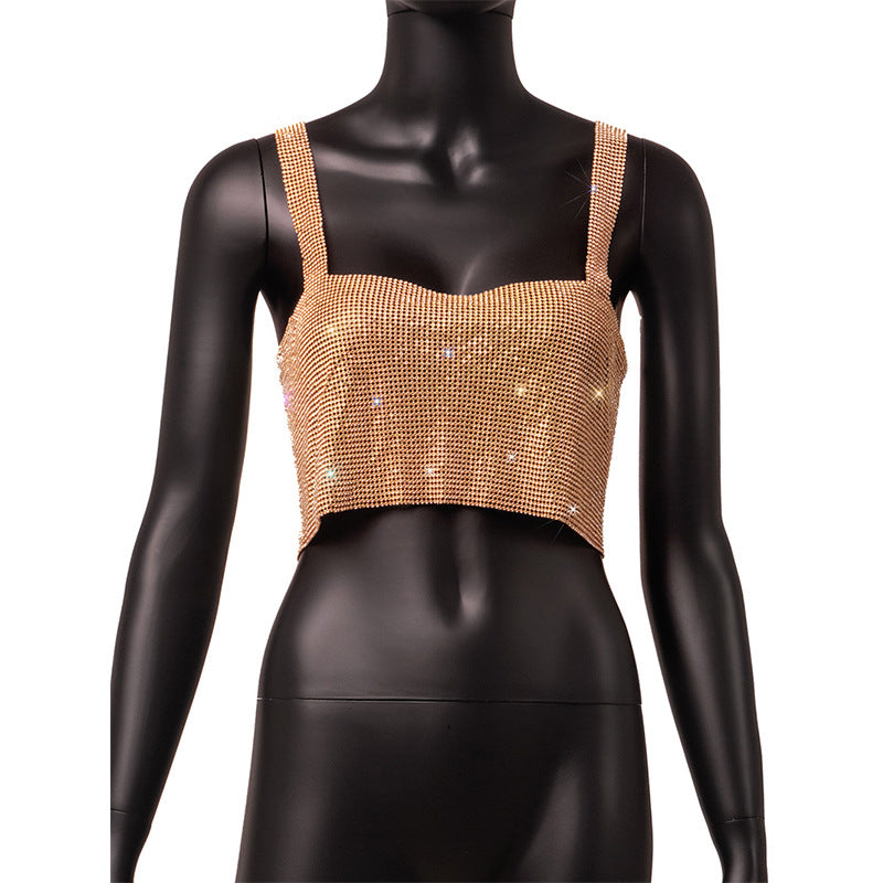 BLING SEQUIN CROP TOP