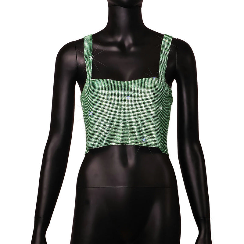 BLING SEQUIN CROP TOP