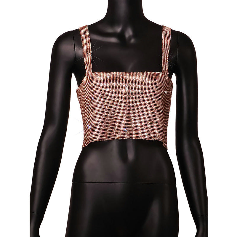 BLING SEQUIN CROP TOP