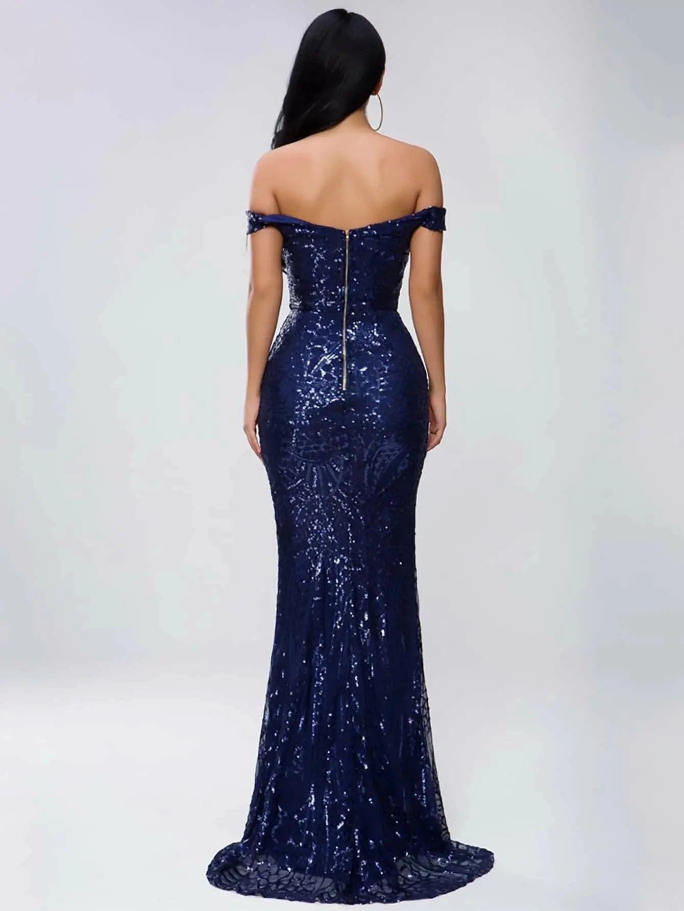 Off Shoulder Evening Dress