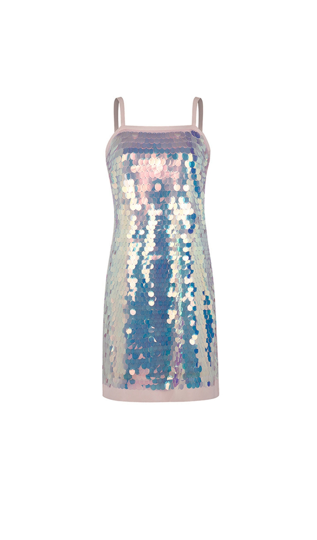 Sequin embellished mini dress