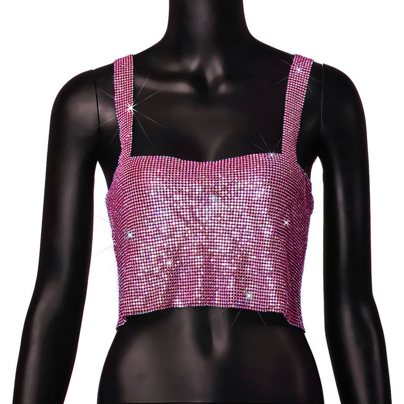 BLING SEQUIN CROP TOP