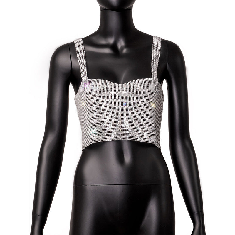 BLING SEQUIN CROP TOP