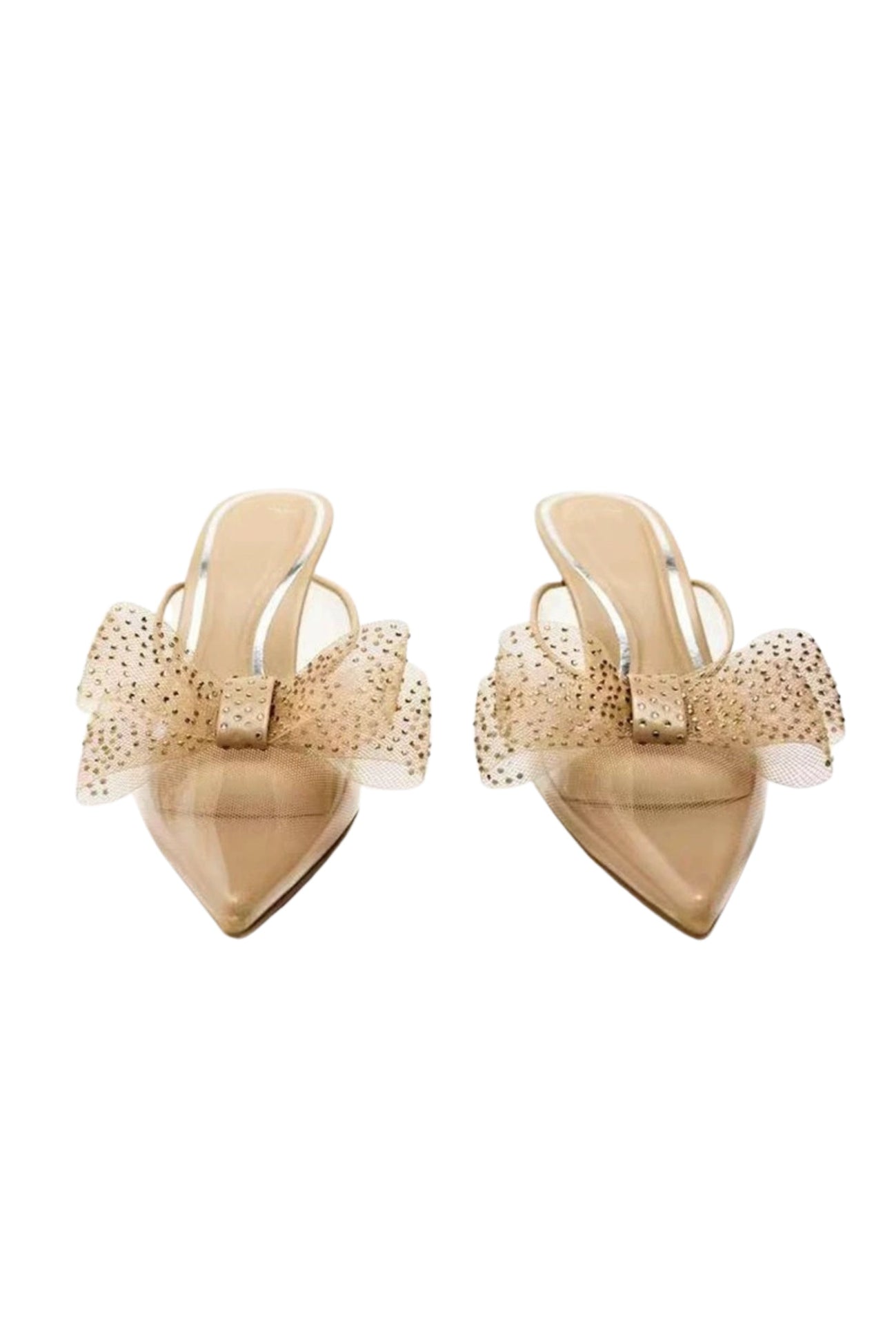 Apricot High Heel with bow