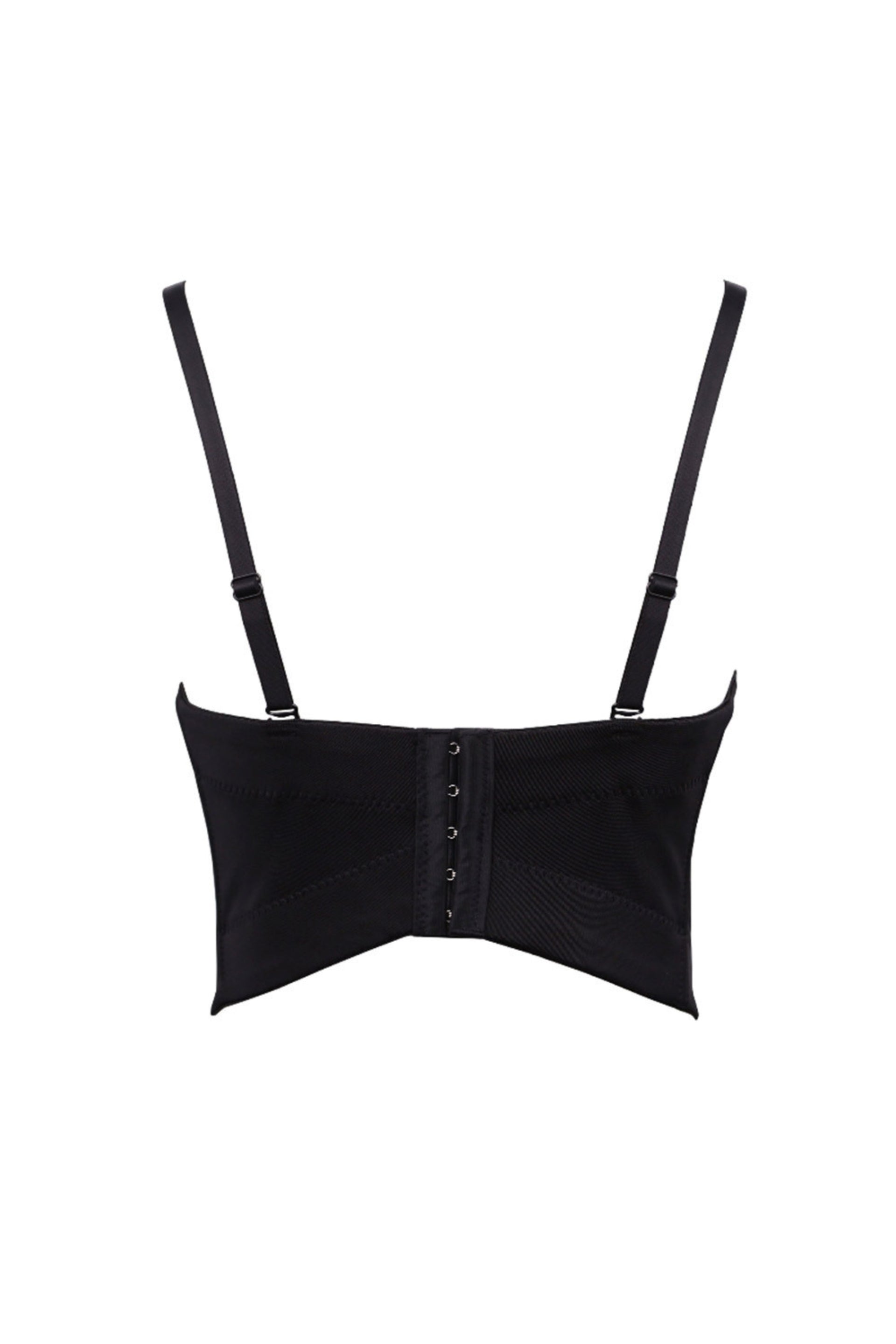 Embroidery Boning Corset Sling Tube Top