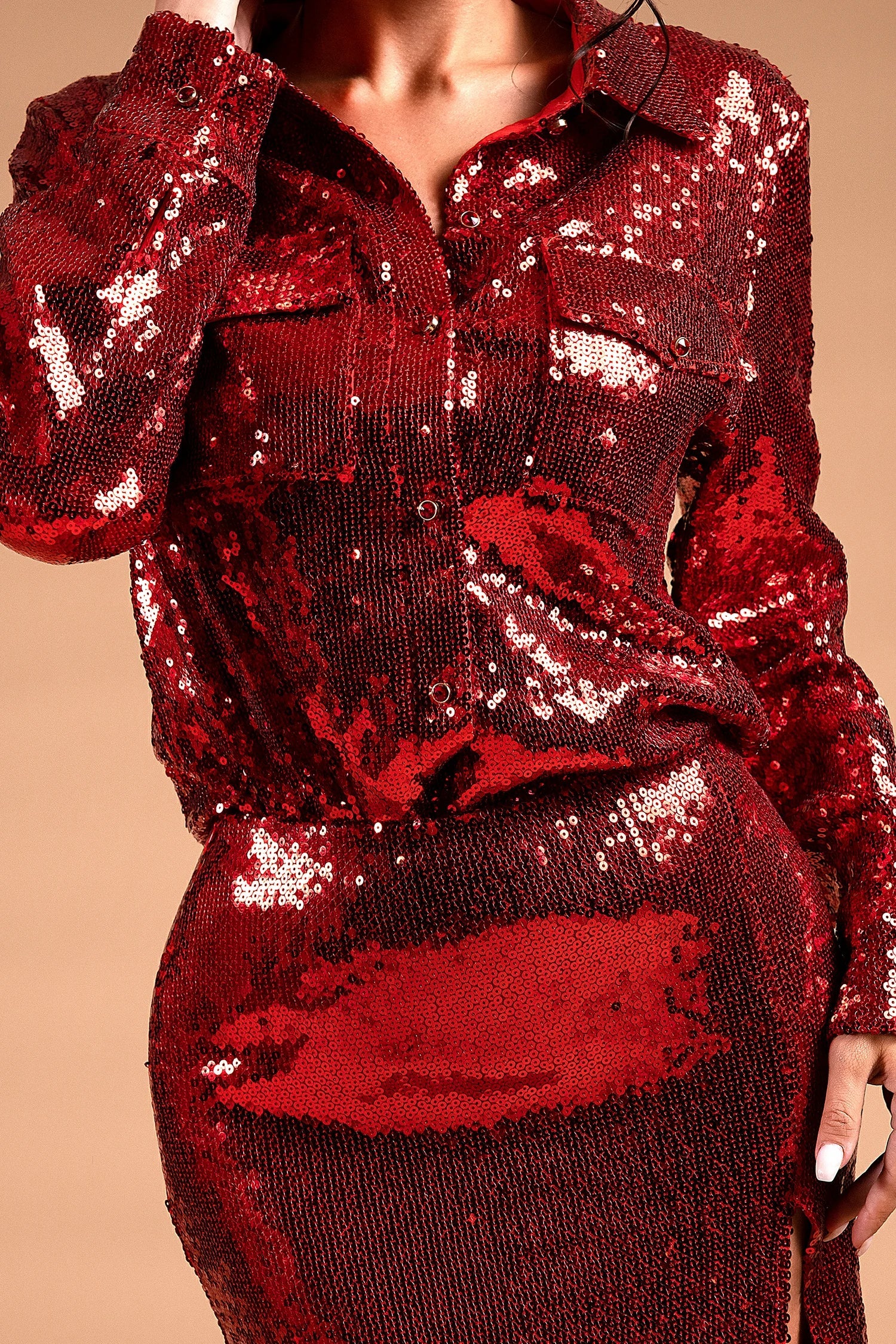 Greer Sequin Highslit Ensemble