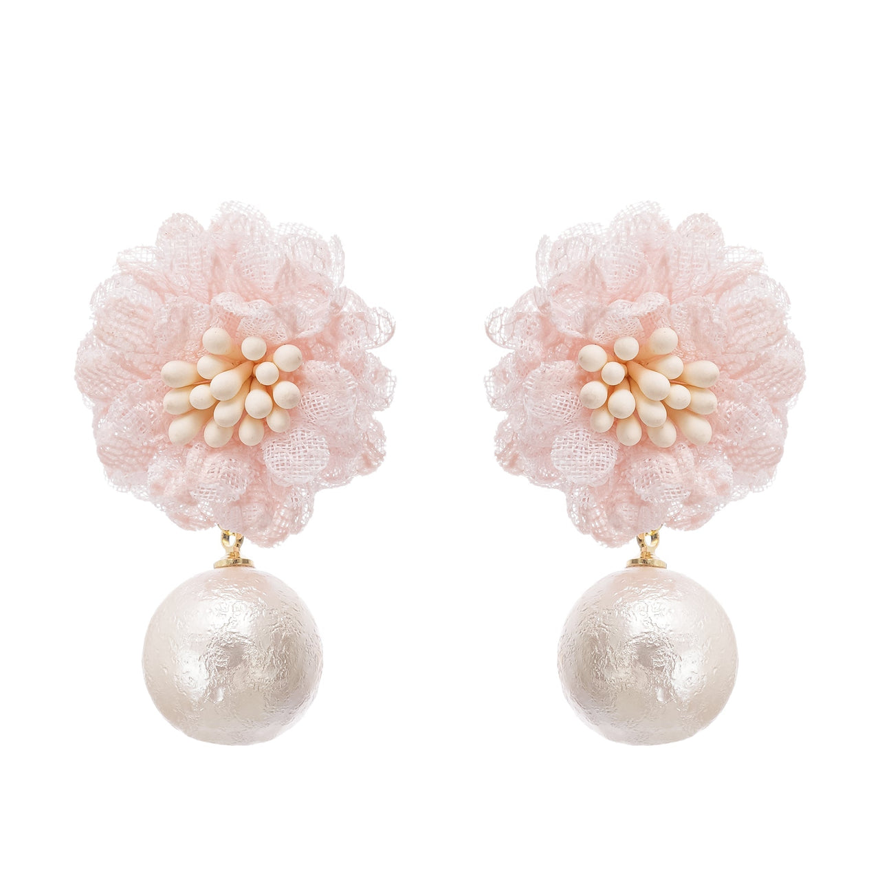 Capriana floral motif drop earrings