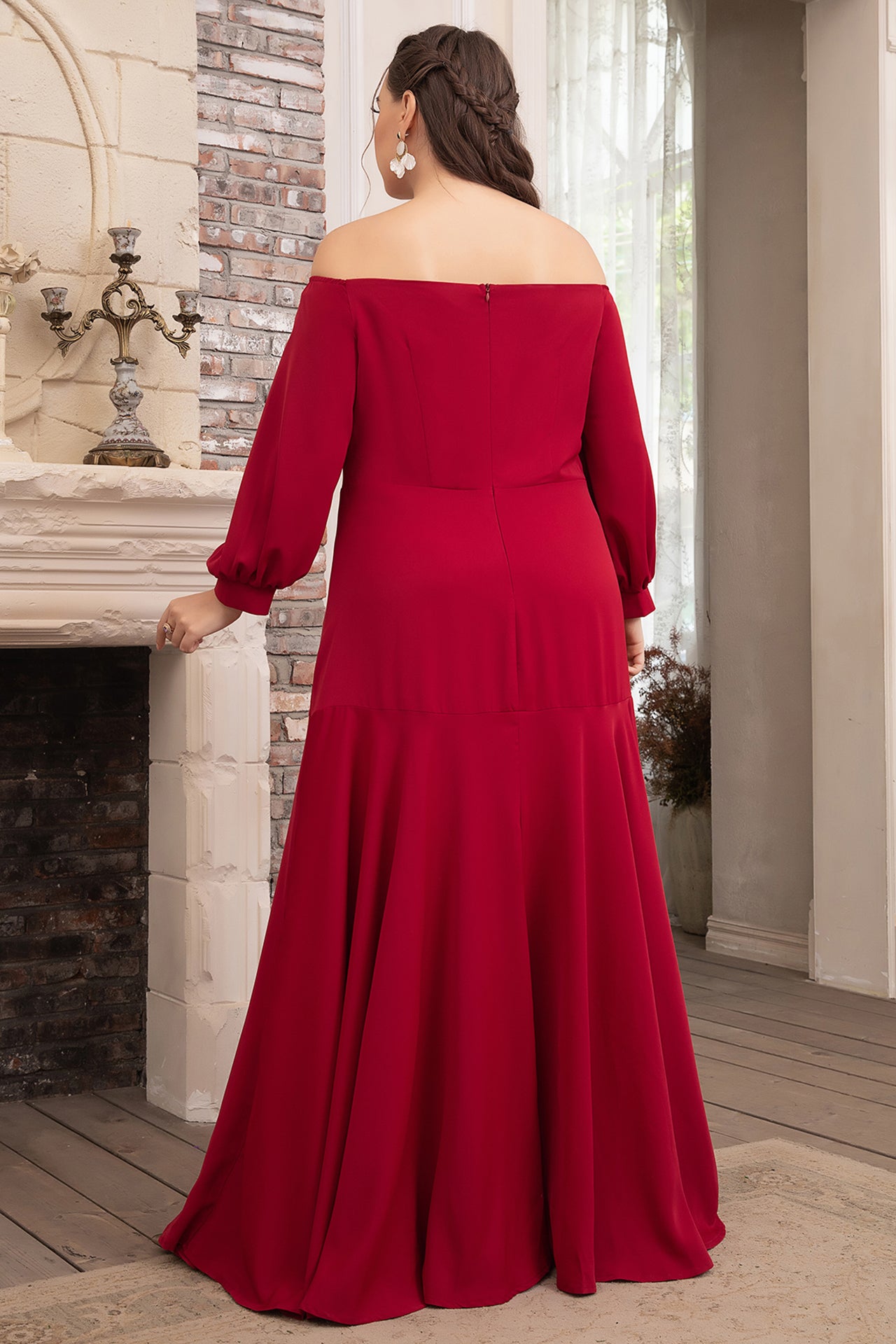 Salma Off Shoulder Maxi Dress