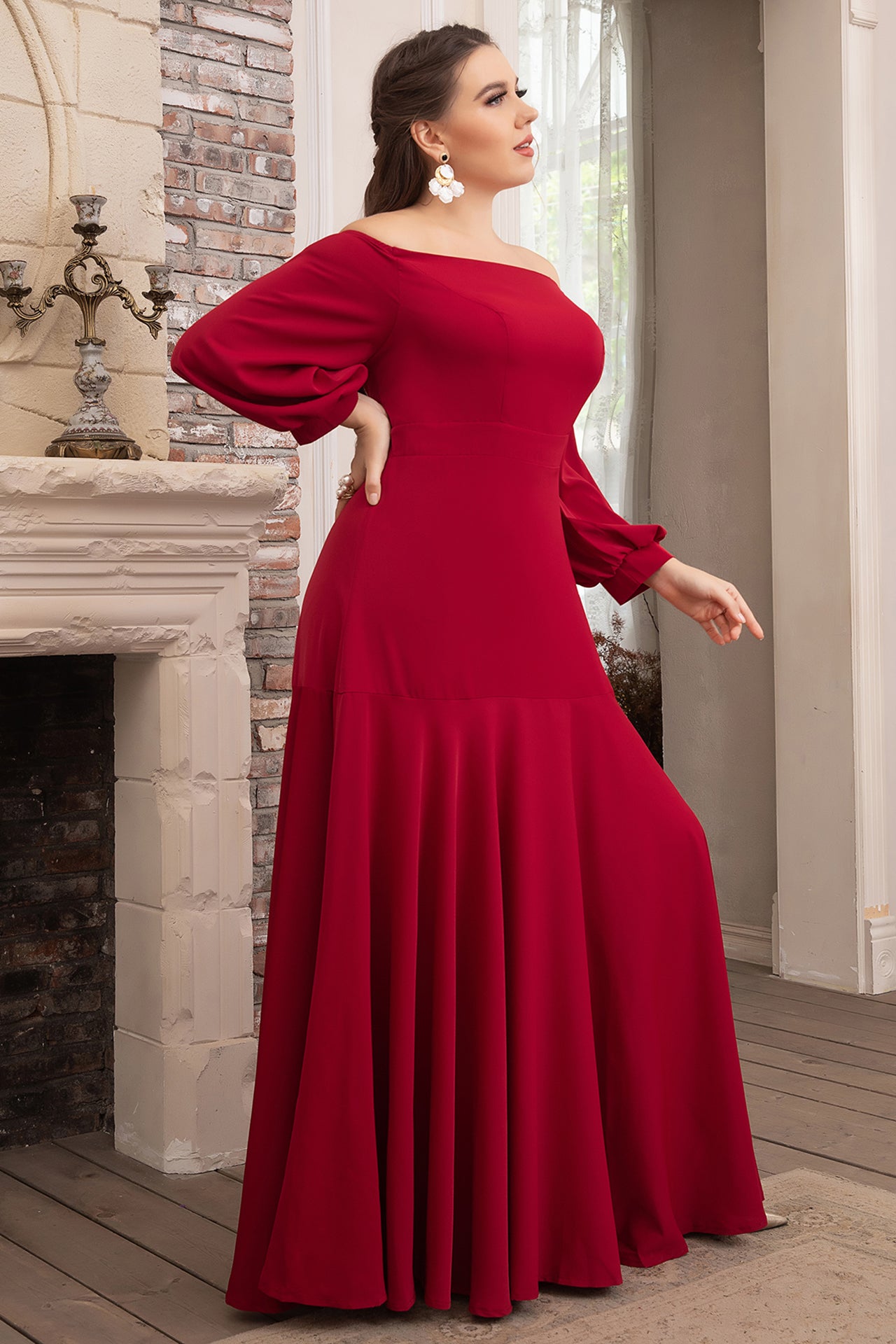 Salma Off Shoulder Maxi Dress