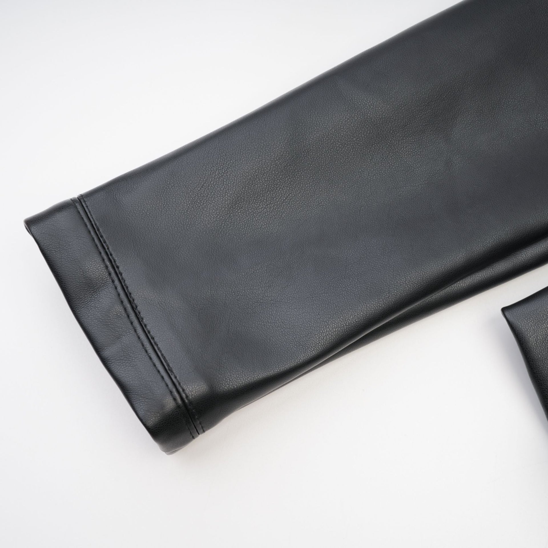 Calista black leather jacket