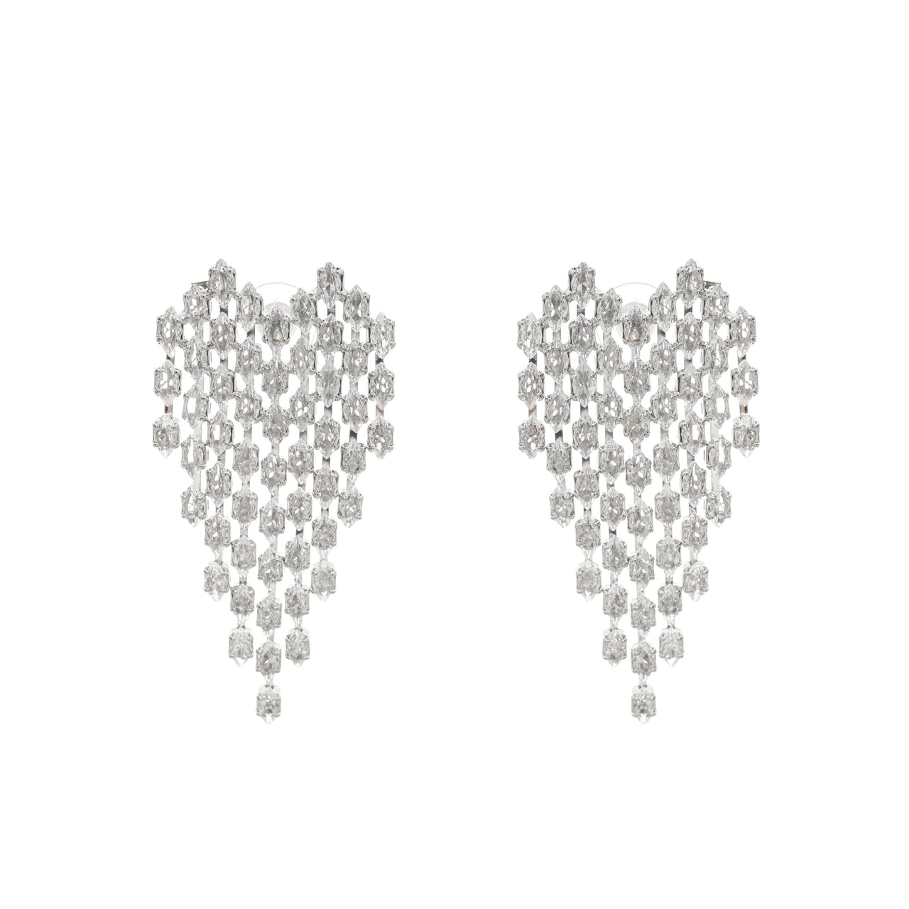 Marie crystal drop earrings