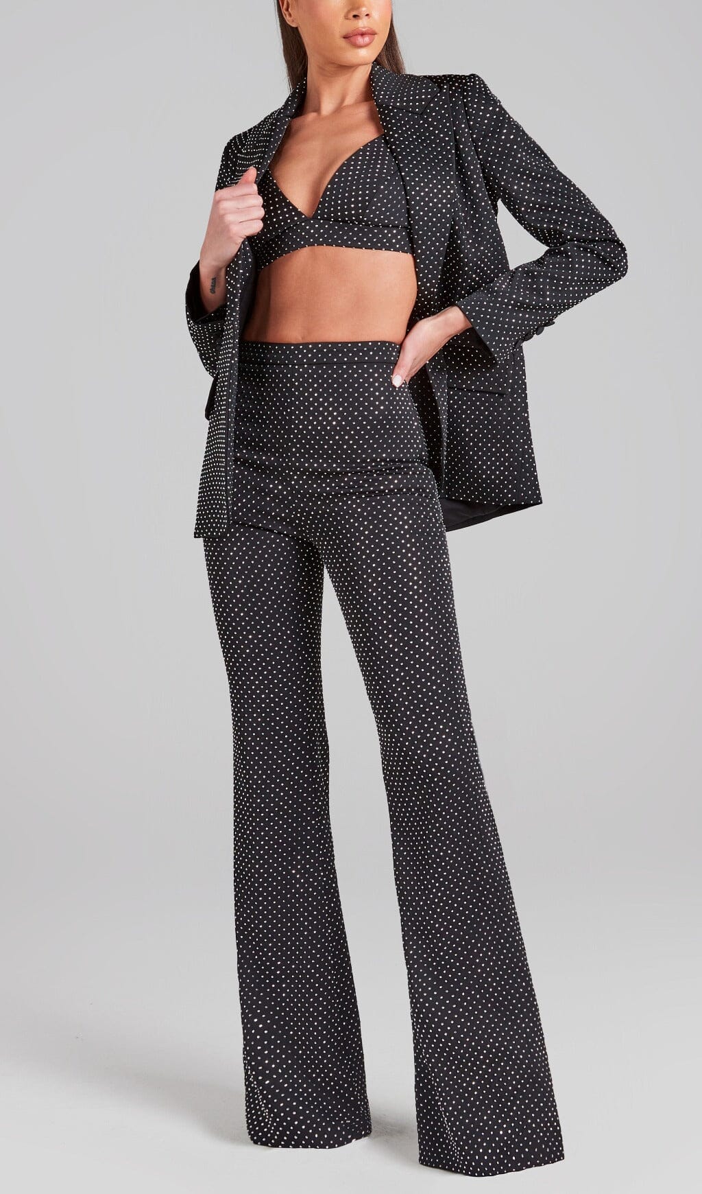 BLINGBLING BLAZER THREE-PIECE SUIT Trousers styleofcb 