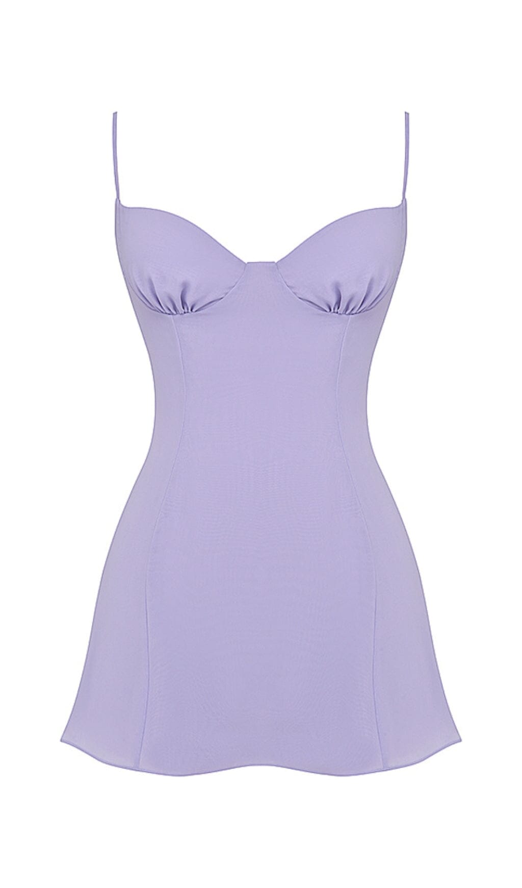 CHRISTIANA LAVENDER MINI DRESS